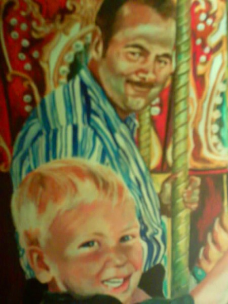 grandpa and boy
