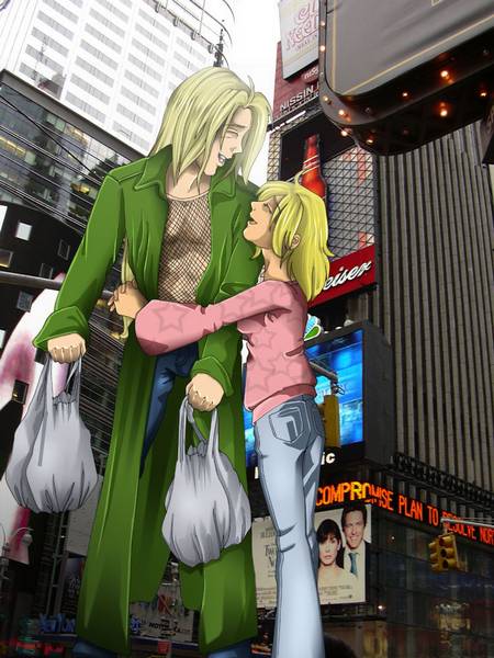 Trydain and Rosalind in NYC
