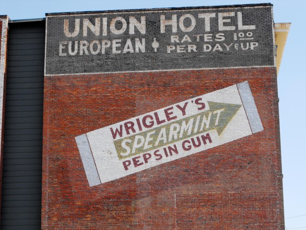 Old billboard in Meridian Ms