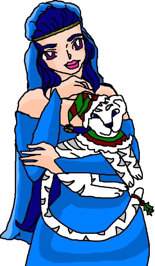 Everlyn and Snowbaby