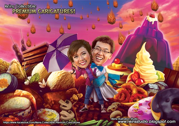 Jo & Robby Reins Collectible Premium Caricature Project