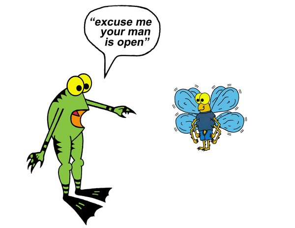 your man is open