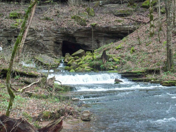 Entrance to cave