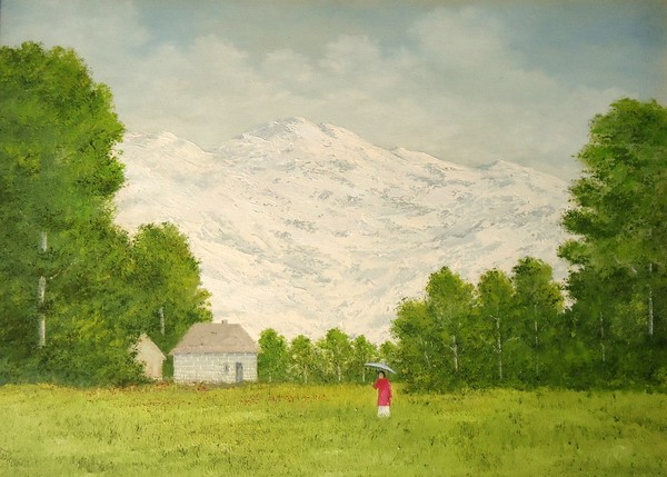 LADY IN THE FARM