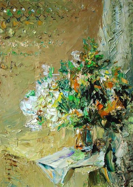 Still-life with white colours ( 130 $ )