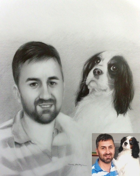 resimser köpek çizimi