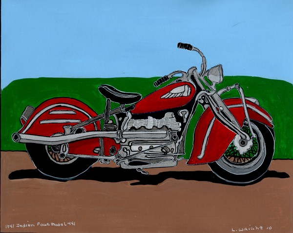 motorcycle painting