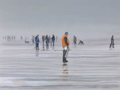 Clamdiggers In The Fog