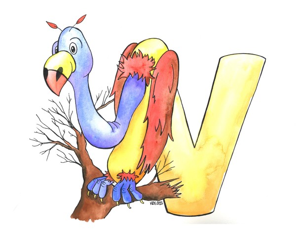 V is for Vulture