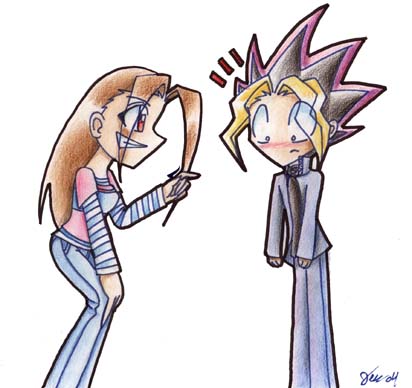yugi's nose