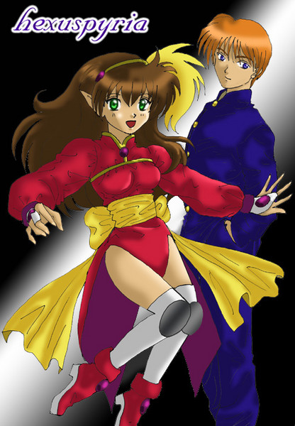 Arlia and Beaker