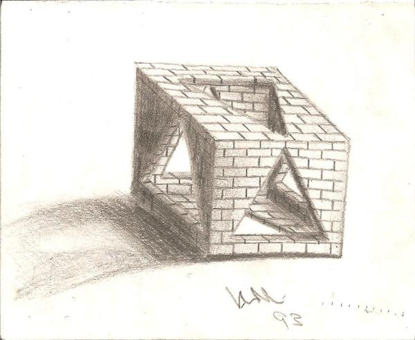 Abstract shape Brick