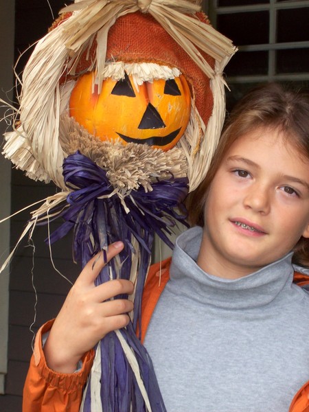 Pumpkin Head and Godson