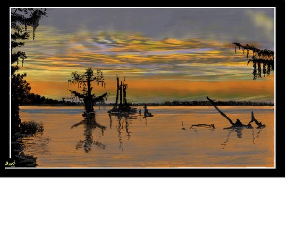 The Swamp at Dusk