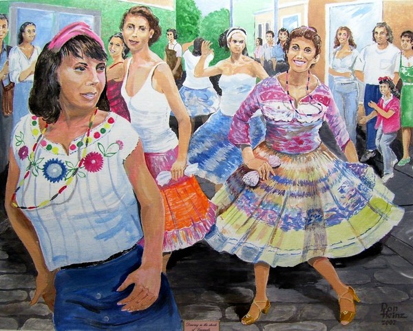 Dancing On The Streets Of Venezuela