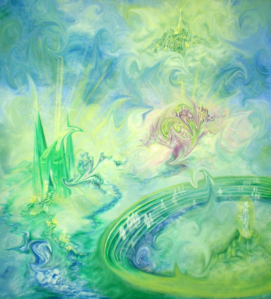 Emerald Kingdom Marbleized