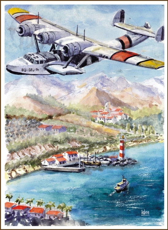 Vintage flying boat
