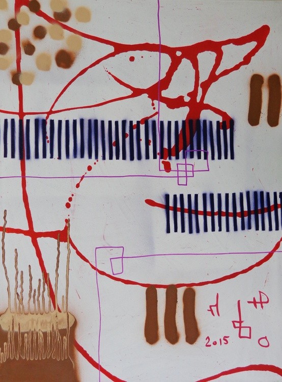 sans titre #4907 2015  60x80 cm