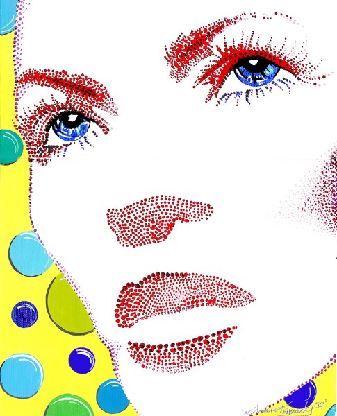 Dots Of Beauty In Shades Of Red