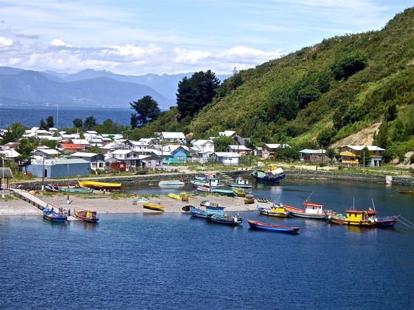 Bay in Chile