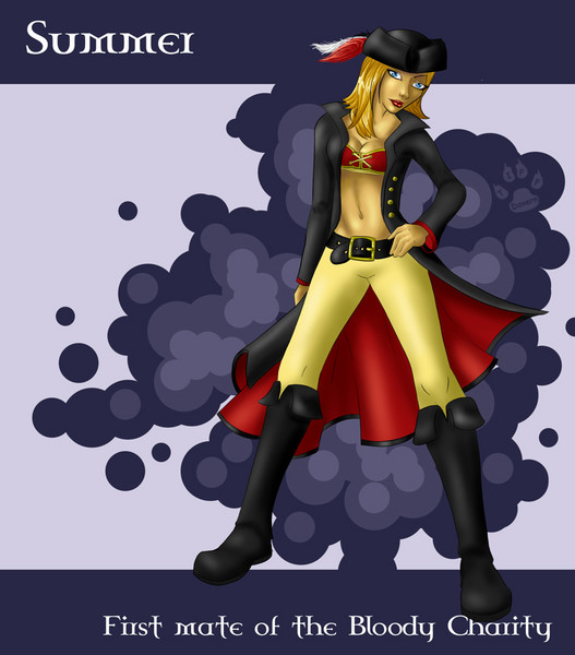 Summer the Dead Sexy Pirate