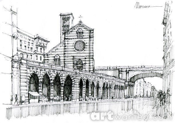 Via Venti settembre a Genova