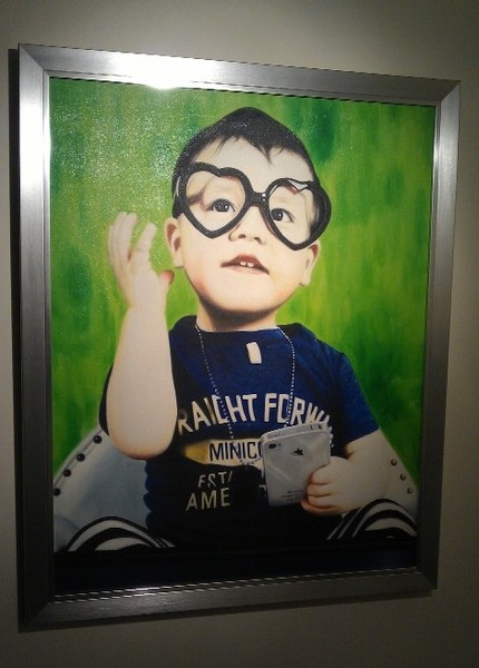 Harry Borg oil painting