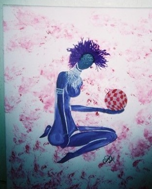 Purple Lady