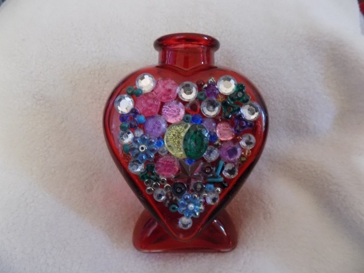 Upcycled Red Bottle