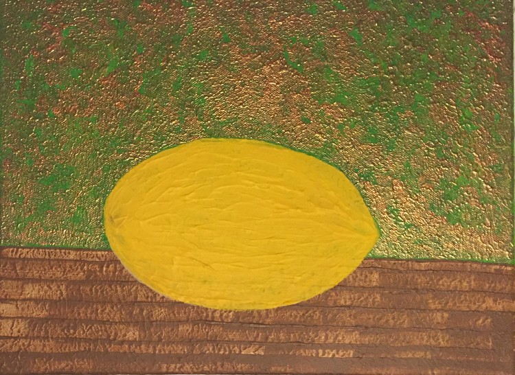 Melon on the table