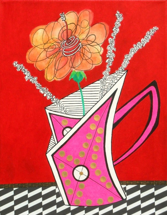 Wacky Pink Pot