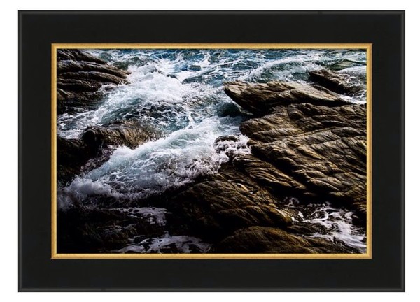 Amid Rocks and Waves