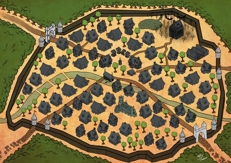 noble city map