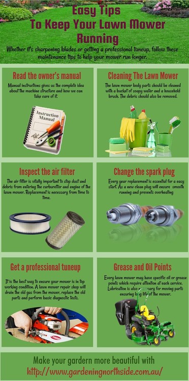 Esay tips for lawn mower