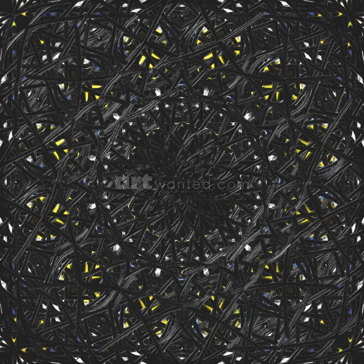 abstract-black-waves4 digital painting
