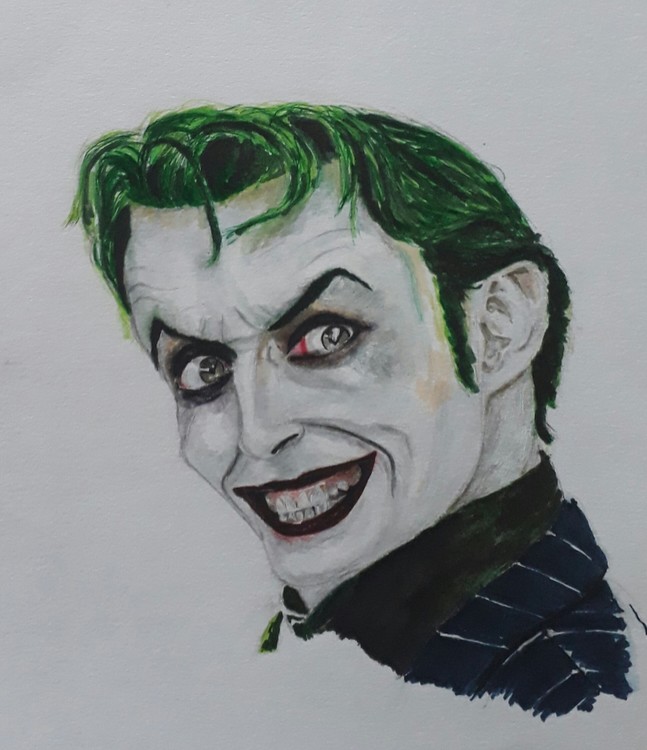 Last year's Inktober Day 23 : Joker Cosplayer