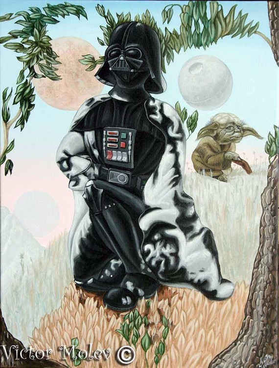 Portrait of George Lucas 