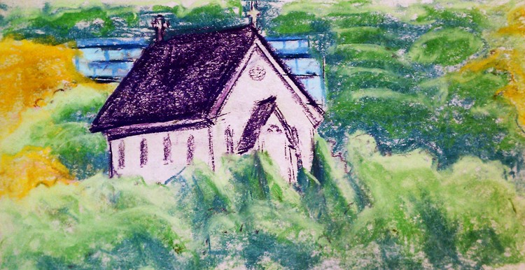 Old St. Hilary's Drawing
