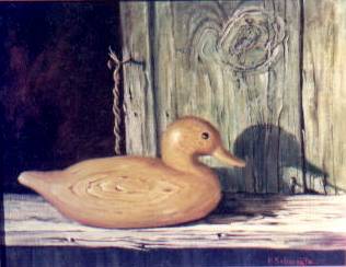 Wooden Duck