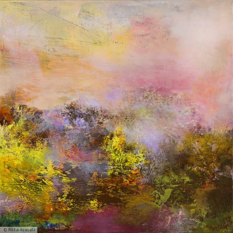 Depth of Time, Mist (#132), Dyptich with (#131)