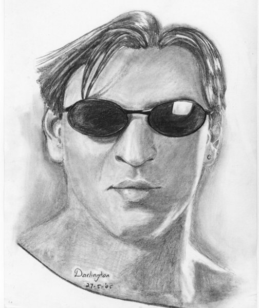 Shahrukh Khan B&W