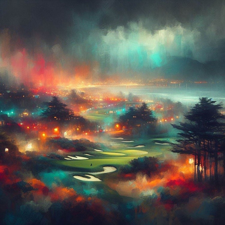Golf Course in Monterey 2