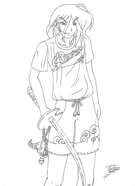 Demon hunter dude