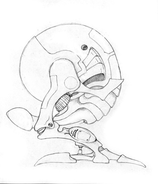 Concept art- mech design