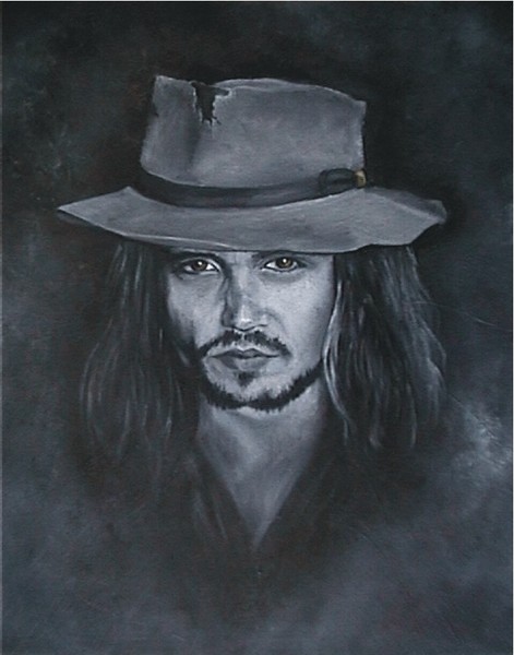 Johnny Depp Painting