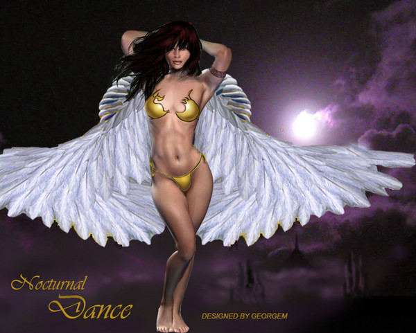Nocturnal Dancing Angel