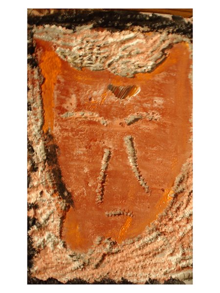 tribal devil mask
