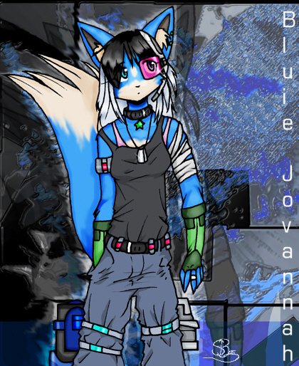 Futuristic Elements - Bluie Jovannah