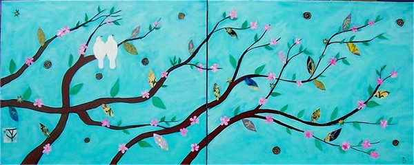 a zen romance (blue)