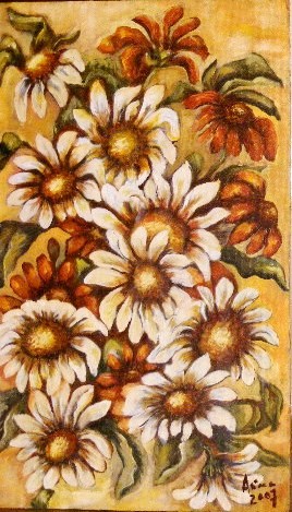 white flowers